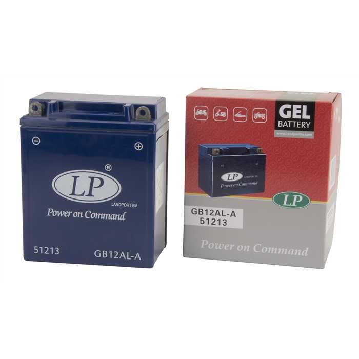 Batterie moto LANDPORT GB12AL-A Gel